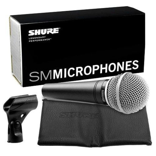 [SM48-LC] MICROFONO DINAMICO SHURE, PARA VOCES, CARDIOIDE,  CHASIS NEGRO