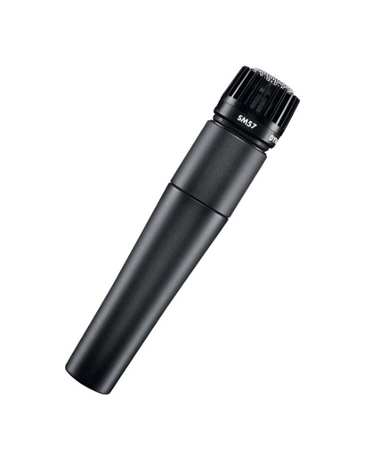 [SM-57] MICROFONO DINAMICO STIMME, CARDIOIDE, CHASIS NEGRO, CON CABLE XLR A XLR