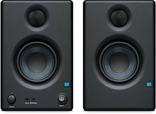[E 4.5] MONITOR DE STUDIO PRESONUS, ERIS 4.5 (PAR), BIAMPLIFICACION DE CLASE AB, WOOFER DE 4.5 DE KEVLAR