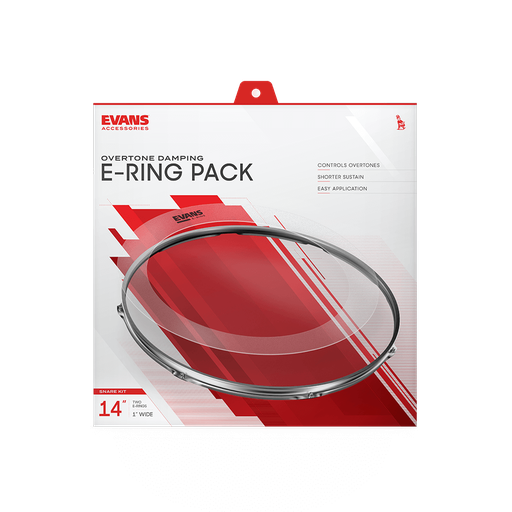 [E-RING SNARE] PACK DE SORDINAS EVANS. MEDIDAS 14X1 Y 14X1.5
