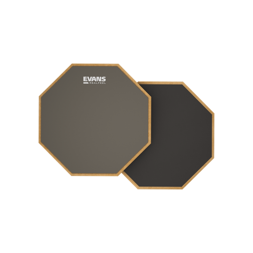 [RF12D] PAD PRACTICADOR EVANS, DE 12″ REALFEAL, 2BLE CARA