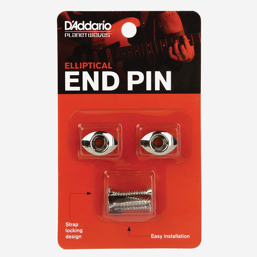 [PWEEP202] PAR (PIN) PLANET WAVES, PARA GUITARRA ELECTRICAS, ACUSTICA, BAJO, COLOR PLATEADO