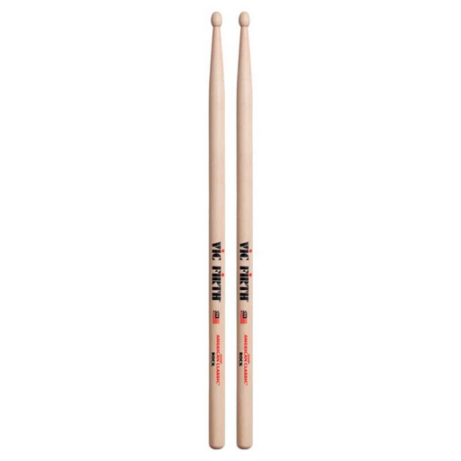 [ACROCK] PAR DE BAQUETAS AMERICAN CLASSIC VIC FIRTH, SERIE ROCK, MADERA HICKORY