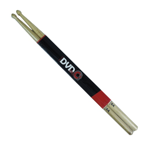 [BD-DVD-5A] PAR DE BAQUETAS DVD, MEDERA MAPLE, 5A