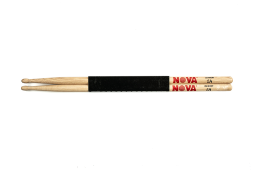 [5A] PAR DE BAQUETAS NOVA, USA HICKORY, 5A, MADE IN USA