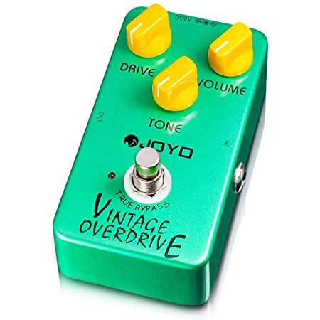 [JOY-JF-01] PEDAL ANALOGICO JOYO, 9V, VINTAGE OVERDRIVE