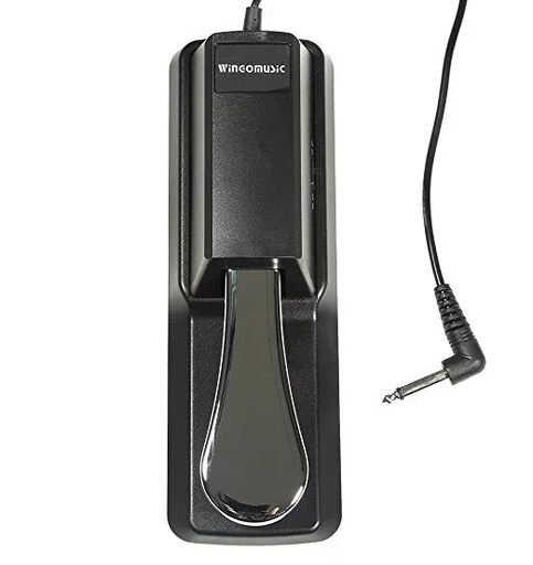[SP-100] PEDAL DE SOSTENIDO PARA TECLADO WINGO, CON INTERRUPTOR DE POLARIDAD