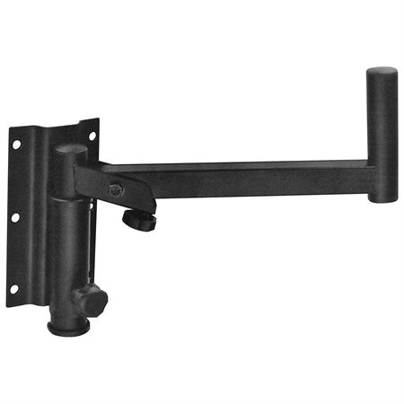 [MS-WB1215] PEDESTAL DE PARED ZEBRA, PARA ALTAVOZ, METAL COLOR NEGRO