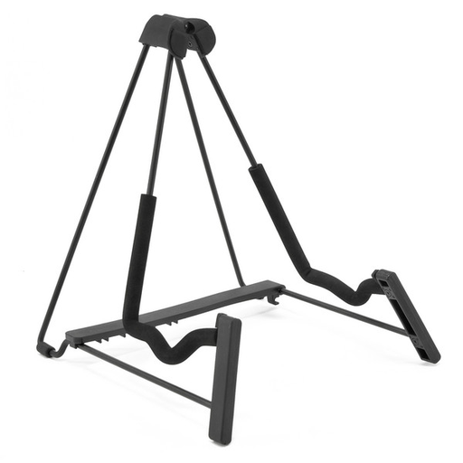 [GS7655] PEDESTAL ON-STAGE, PARA GUITARRA/BAJO, COLOR NEGRO, COMPACTO
