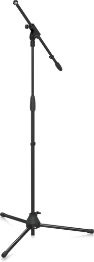 [MS2050-L] PEDESTAL PARA MICROFONO BEHRINGER, CON BOOM, NEGRO, PARA USO EN ESCENARIO PROFESIONAL