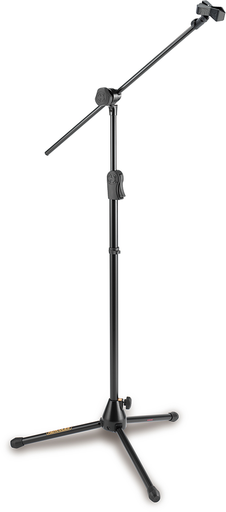 [MS533B] PEDESTAL PARA MICROFONO HERCULES, CON BRAZO, SISTEMA EZ, COLOR NEGRO
