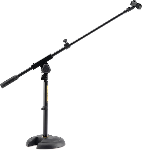 [MS120B] PEDESTAL PARA MICROFONO MINI HERCULES, CON BRAZO, COLOR NEGRO