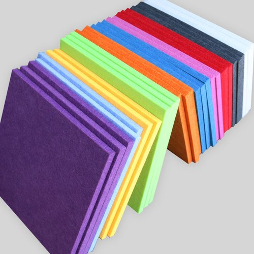 [FELT PANEL 25] PLANCHA PARA TRATAMIENTO ACUSTICO FELT, MEDIDAS 122CM X 244CM X 1CM, COLOR ROJO
