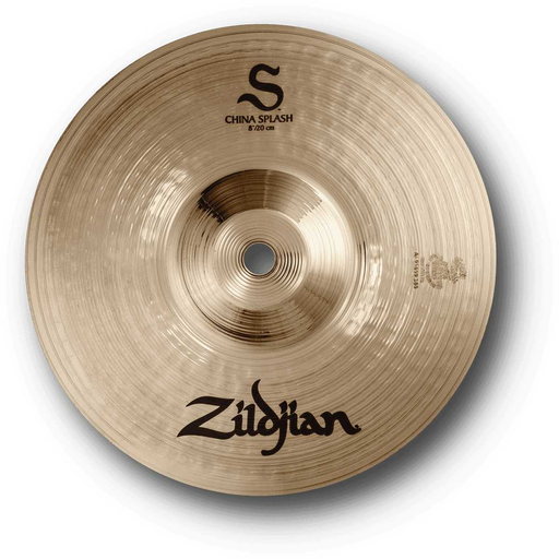 [S8CS] PLATILLO CHINA SPLASH ZILDJIAN, 8 PULGADAS, SERIE S, ACABADO BRILLANTE