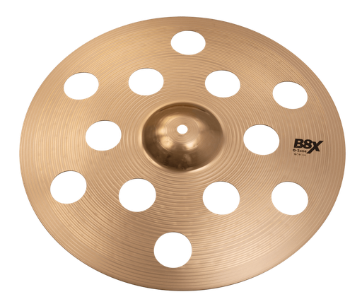 [B8X 41600X] PLATILLO SABIAN, OZONE CRASH 16", B8X, AGUJERADO, BRONCE