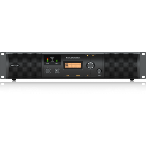 [NX3000D] PODER SMARTSENSE BEHRINGER, 3,000 WATTS STEREO, CLASE D, CON DSP Y COMPENSADOR DE IMPEDANCIA