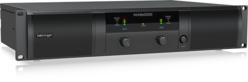 [NX6000] PODER SMARTSENSE BEHRINGER, 6,000 WATTS STEREO, CLASE D, CON DSP Y COMPENSADOR DE IMPEDANCIA