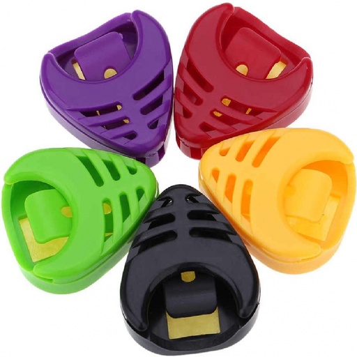 [A010B] PORTA PUAS ALICE, TIPO GOTA, DE PLASTICO, CON ADHESIVO, VARIOS COLORES X UNIDAD