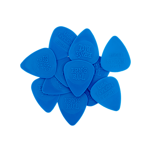 [P09135 UNIDAD] PUA ERNIE BALL, TIPO GOTA, USA NYLON, CON ANTIDESLIZANTE, LIGHT, AZUL, X UNIDAD