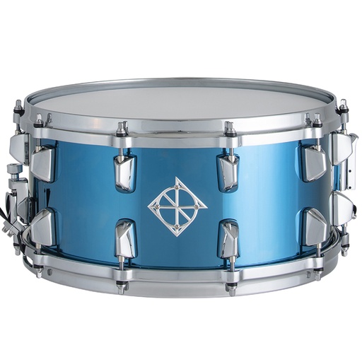 [PDSAN654BTS] REDOBLANTE ( CAJA ) DIXON, 14X6.5" TITANIO AZUL, 10 TORNILLOS,