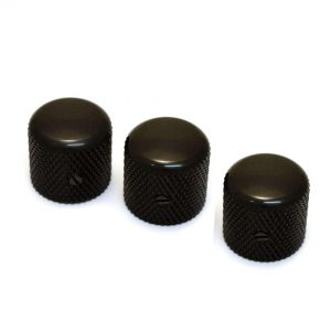 [KB-EBBK] SET DE 3 PERILLAS STRINBERG, PARA GUITARRA ELECTRICA, NEGROS