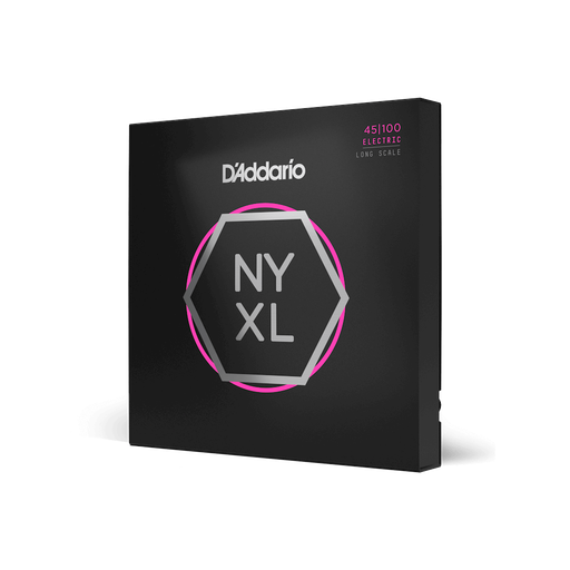[NYXL45100] SET DE CUERDAS D´ADDARIO, PARA BAJO ELECTRICO, METAL, CALIBRE 45/100, 4 CUERDAS