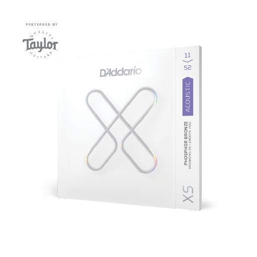 [XSAPB 1152] SET DE CUERDAS D´ADDARIO, PARA GUITARRA ACUSTICA, METAL, CALIBRE 11-52, Phosphor Bronze, EXTENDED LIFE +, REVESTIMIENTO LIGERO
