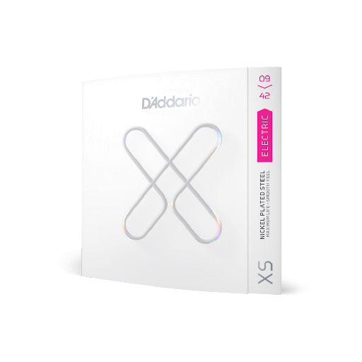 [XSE0942] SET DE CUERDAS D´ADDARIO, PARA GUITARRA ELECTRICA, METAL, CALIBRE .09/042 XL NICKEL PLATED STEEL, SUPER LIGHT COATED