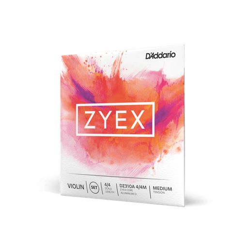 [DZ310A] SET DE CUERDAS D´ADDARIO, PARA VIOLIN 4/4, MEDIANO, SERIE ZYEX