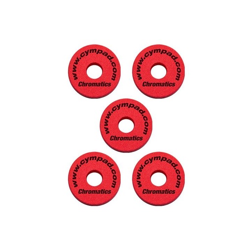 [OS15/5-R-UPC] SET DE OPTIMIZADORES CYMPAD, PARA PLATILLOS, SERIE CHROMATICS PACK, 5 PCS, COLOR ROJO