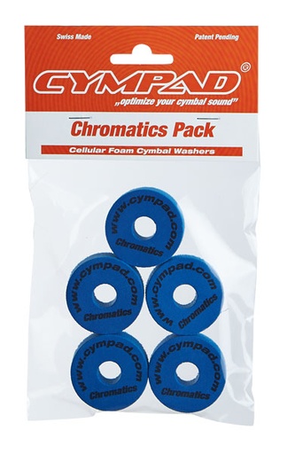 [OS15/5-B-UPC] SET DE OPTIMIZADORES CYMPAD, PARA PLATILLOS, SERIE CHROMATICS, 5 PCS, COLOR AZUL