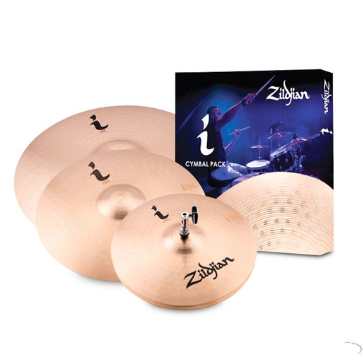 [ILHSTD] SET DE PLATILLOS I B8 ZILDJIAN, 3 PIEZAS, HIHAT 14 (PAR), CRASH 16, RIDE 20 TRADICIONAL