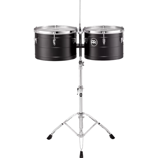[MTT1415BK] SET DE TIMBALES MEINL, SERIE MARATHON, 14 X 15 X 6, DE ACERO, SERIE MARATHON, NEGRO, INCLUYE PEDESTAL