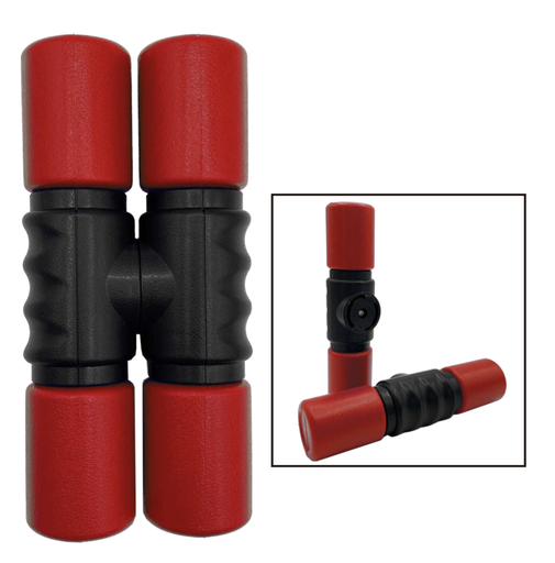 [YWPM-396-RED] SHAKER BOCHELI, DESMONTABLE TIPO MARCUERNA, COLOR ROJO