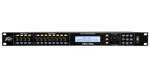 [VSX 48E 120US] SISTEMA COMPLETO DE PROCESAMIENTO DIGITAL DE ALTAVOCES PEAVEY, 4 ENTRADAS, 8 SALIDAS BALANCEADAS VSXE 48