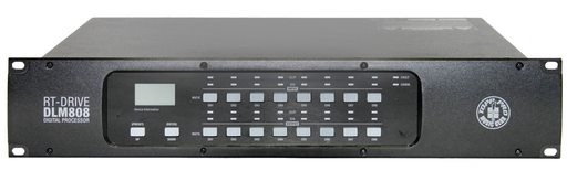 [DLM-808] SISTEMA COMPLETO DE PROCESAMIENTO DIGITAL DE ALTAVOCES TOPP PRO, 8 ENTRADAS, 8 SALIDAS