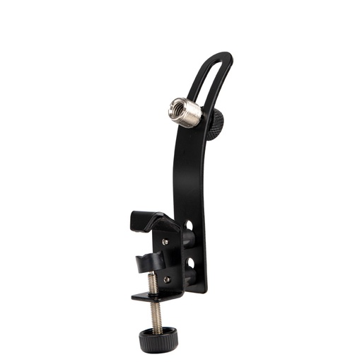 [MA513] SOPORTE ALCTRON, PARA MICROFONO, PERCUSION, METALICO, TIPO CLAMP