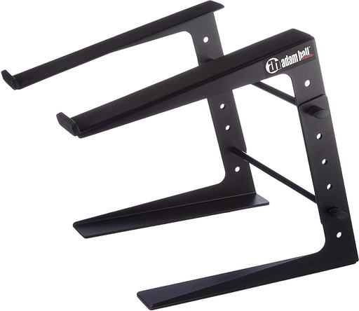 [SLT001E] SOPORTE PARA LAPTOP ADAM HALL, PORTATIL, ANTI.DESLIZANTE, COLOR NEGRO