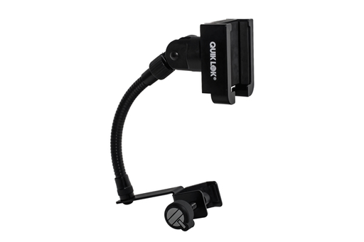 [SMS 001] SOPORTE UNIVERSAL QUIKLOK, PARA SMARTPHONE, CUELLO DE GANZO FLEXIBLE, CON CLAMP, COLOR NEGRO