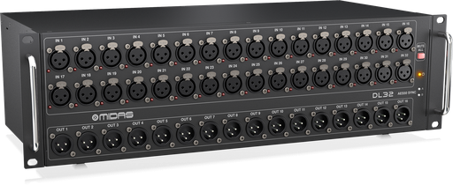 [DL32] STAGE BOX MIDAS, MEDUSA DIGITAL, INTERFAZ ULTRANET Y ADAT, 32 ENTRADAS XLR, 16 SALIDAS XLR