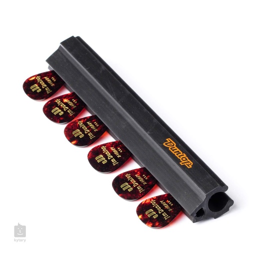 [HN077272] STAND PICK HOLDER DUNLOP, ( PORTA PUAS PARA PDESTAL ) GOMA DE COLOR NEGRO