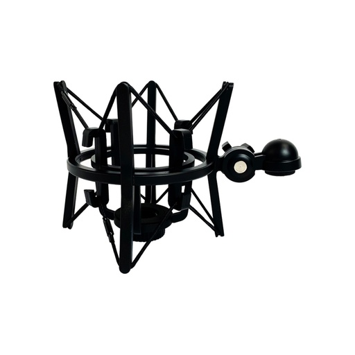 [PG-YWMC-INR] SUSPENSION GOLIAT, PARA MICROFONO DE ESTUDIO, ANTI VIBRATORIO, CANASTILLA Y CINTA COLOR NEGRO