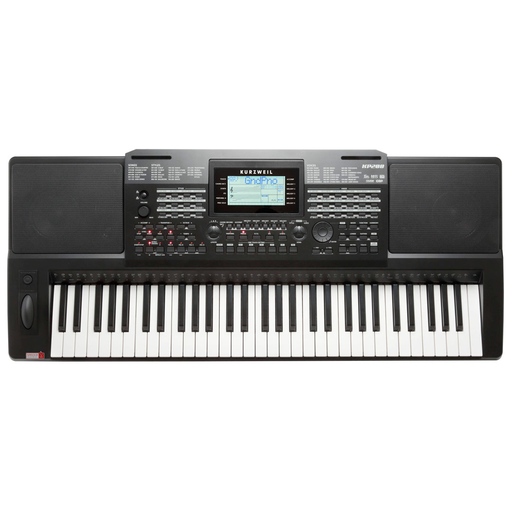 [KP200] TECLADO ACCION DE SINTETIZADOR KURZWEIL, 61 TECLAS, SENSIBLE AL TACTO, USB, GRABADOR DE CANCIONES, COLOR NEGRO