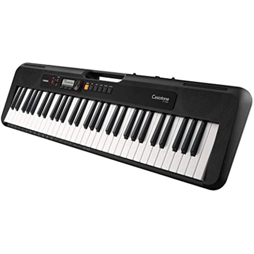 [CT-S200BKC2] TECLADO CASIOTONE CASIO, 61 TECLAS, NEGRO, CON CARGADOR