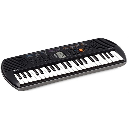 [SA-77] TECLADO MINI CASIO, 44 TECLAS MINI, BASE GRIS