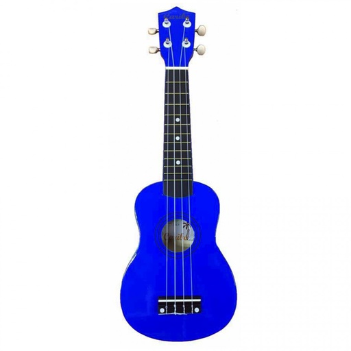 [UC-AU01-21BU] UKULELE SOPRANO 21 CARIBE, AZUL, CON FUNDA