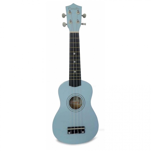 [UC-AU01-21BL] UKULELE SOPRANO 21 CARIBE, CELESTE, CON FUNDA