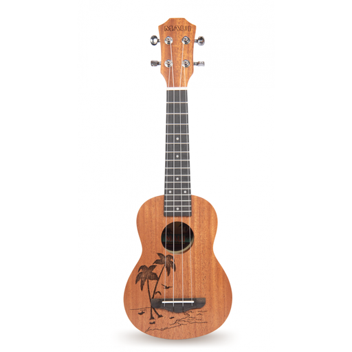 [AU07L-21] UKULELE SOPRANO 21 MAUI, NATURAL, PALMERITA, CON FUNDA