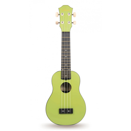 [AU-P01/GR] UKULELE SOPRANO 21 SARA, VERDE, CON FUNDA