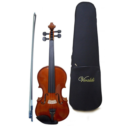 [VV-106-14] VIOLIN VIVALDI, 1/4, BARNIZADO, CON ESTUCHE